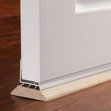 M-D Building Products White Vinyl Under Door Seal For Doors 36 in. L X 2 in.