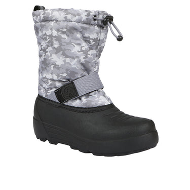 Northside Frosty Boy's Insulated Winter Boots (Grey Camo) Sizes 4-7