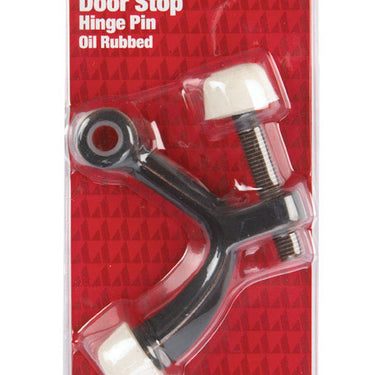 Ace 2-5/8 in. W Metal Oil Rubbed Bronze Bronze Hinge Pin Door Stop Mounts to door and wall 0 in.