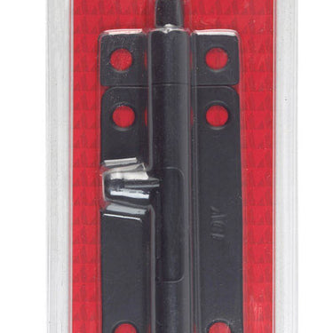Ace 4 in. L Black Steel Barrel Bolt 1 pk