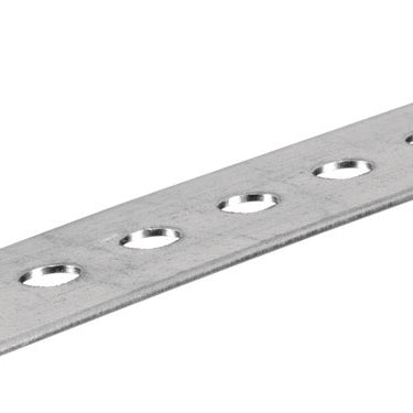 SteelWorks 0.07 in. X 1.38 in. W X 36 in. L Steel Slotted Flat Bar