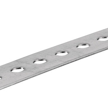 SteelWorks 0.07 in. X 1.38 in. W X 48 in. L Steel Slotted Flat Bar