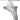 HILLMAN Small White Brass 5.7 in. L Hook 2 pk