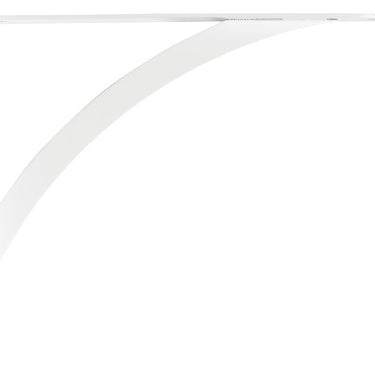 Knape & Vogt John Sterling White Steel Bracket 12 Ga. 10 in. L 100 lb