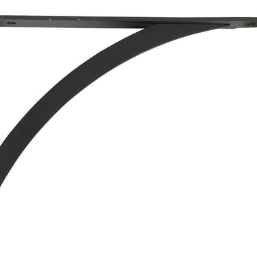 John Sterling Black Steel Decorative Bracket 12 Ga. 7 in. L 100 lb