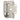 Amerock 1-1/2 in. W X 2-1/4 in. L Satin Nickel Steel Self-Closing Hinge 2 pk