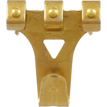 HILLMAN Brass-Plated Gold Professional Picture Hanger 75 lb 1 pk