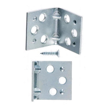 Ace 1-1/2 in. H X 2.75 in. W X 1-1/2 in. D Zinc Inside Wide Corner Brace