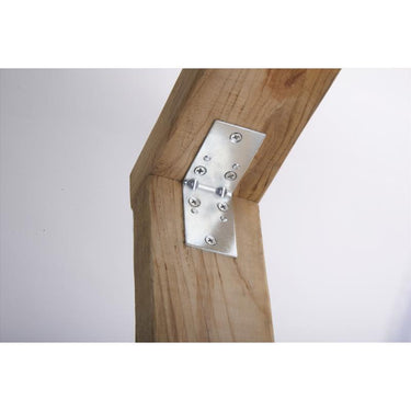 Ace 2-1/2 in. H X 3.75 in. W X 2-1/2 in. D Zinc Inside Wide Corner Brace