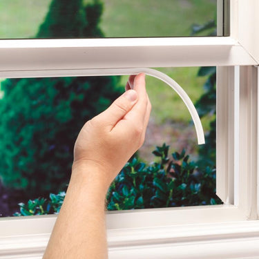 M-D Building Products PLATINUM White EPDM Rubber Foam Weatherstrip For Windows 204 in. L X 0.38 in.
