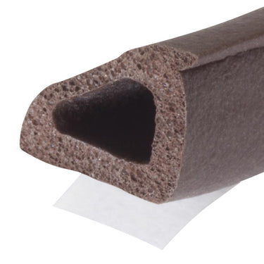 M-D Building Products PLATINUM Brown EPDM Rubber Foam Weatherstrip For Windows 204 in. L X 0.38 in.