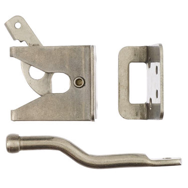 Ace 7.5 in. H X 2 in. W X 4 in. L Stainless Steel Adjustable Gate Latch