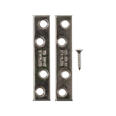 Ace 3 in. H X 0.625 in. W X 3 in. L Stainless Steel Mending Brace