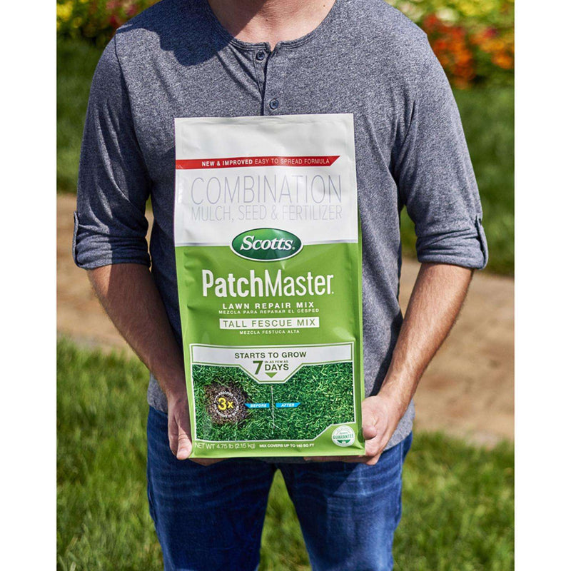 Load image into Gallery viewer, Scotts PatchMaster Tall Fescue Grass Sun or Shade Grass Spot Repair Mix 4.75 lb
