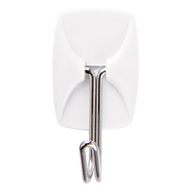 3M Command Small Plastic Wire Hooks 1.625 in. L 3 pk