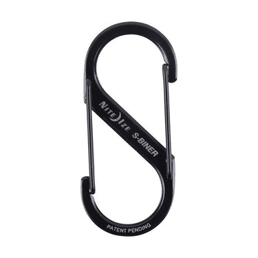 Nite Ize S-Biner Stainless Steel Black Dual Carabiner S-Biner