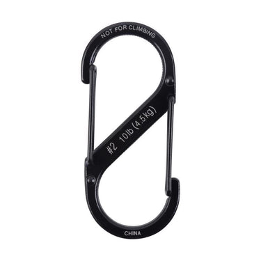 Nite Ize S-Biner Stainless Steel Black Dual Carabiner S-Biner