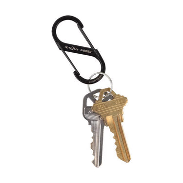 Nite Ize S-Biner Stainless Steel Black Dual Carabiner S-Biner