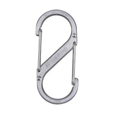 Nite Ize S-Biner Stainless Steel Silver Dual Carabiner S-Biner
