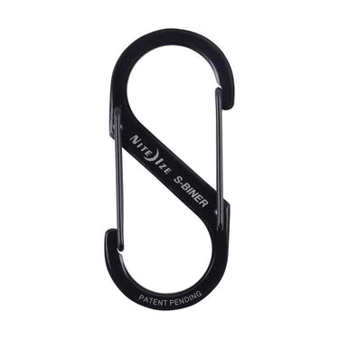 Nite Ize S-Biner Stainless Steel Black Dual Carabiner S-Biner