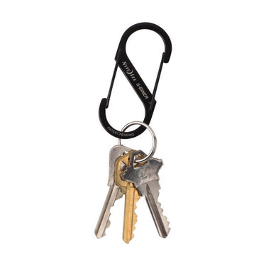 Nite Ize S-Biner Stainless Steel Black Dual Carabiner S-Biner
