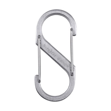 Nite Ize S-Biner Stainless Steel Silver Dual Carabiner S-Biner