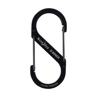 Nite Ize S-Biner Stainless Steel Black Dual Carabiner S-Biner