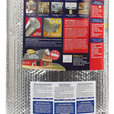 Reflectix 24 in. W X 50 ft. L X 0.3125 in. Up To 14.3 Reflective Radiant Barrier Insulation Roll 100