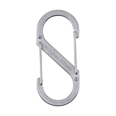 Nite Ize S-Biner Stainless Steel Silver Dual Carabiner S-Biner