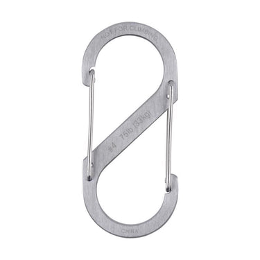 Nite Ize S-Biner Stainless Steel Silver Dual Carabiner S-Biner