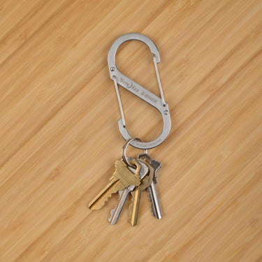 Nite Ize S-Biner Stainless Steel Silver Dual Carabiner S-Biner
