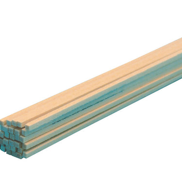 Midwest Products 1/16 in. X 1/16 in. W X 2 ft. L Basswood Strip #2/BTR Premium Grade
