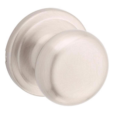 Kwikset Juno Satin Nickel Passage Door Knob 1-3/4 in.
