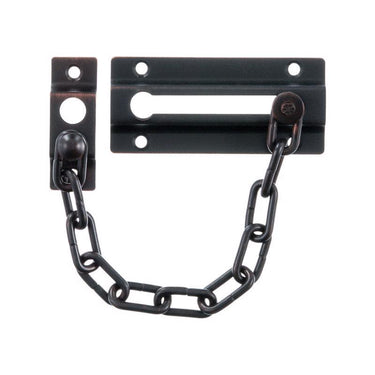Ace 3.38 in. L Oil Rubbed Bronze Steel Chain Door Guard