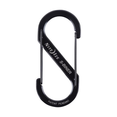 Nite Ize S-Biner Stainless Steel Black Dual Carabiner S-Biner