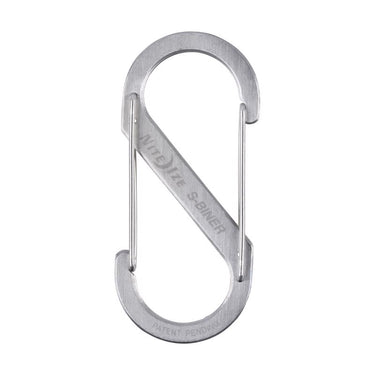 Nite Ize S-Biner Stainless Steel Silver Dual Carabiner S-Biner
