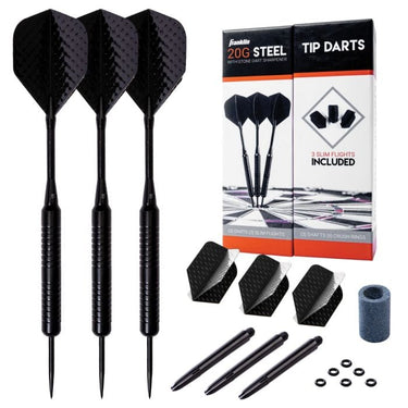 Franklin Sports Brass Steel Tip Darts - Steel 20g