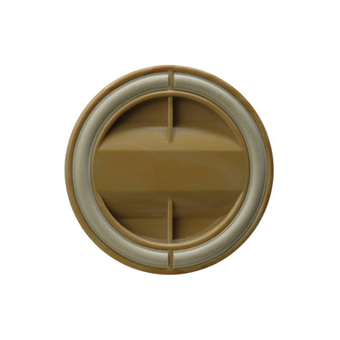 Ace Rubber Caster Cup Brown Round 2-1/4 in. W 4 pk