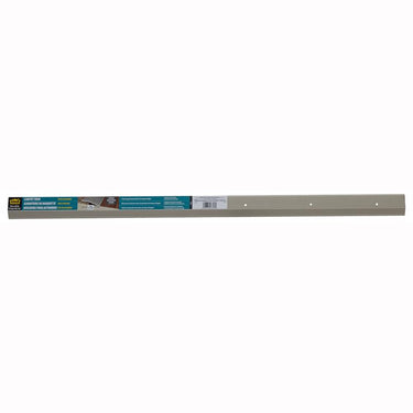 M-D Building Products 0.375 in. H X 2 in. W X 36 in. L Prefinished Pewter Aluminum Carpet Trim