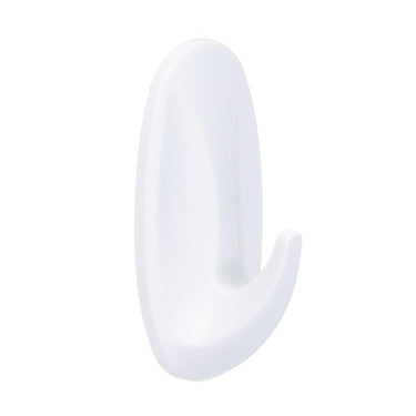 3M Command Small Plastic Designer Hooks 2.125 in. L 2 pk