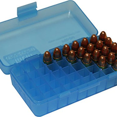 MTM 380/9MM Cal 50 Round Flip-Top Ammo Box