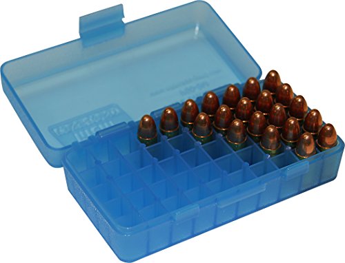 MTM 380/9MM Cal 50 Round Flip-Top Ammo Box