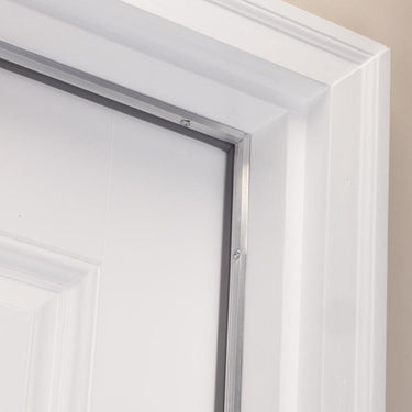 M-D Building Products Silver Aluminum/Vinyl Weatherstrip For Door Jambs 84 in. L X 0.25 in.