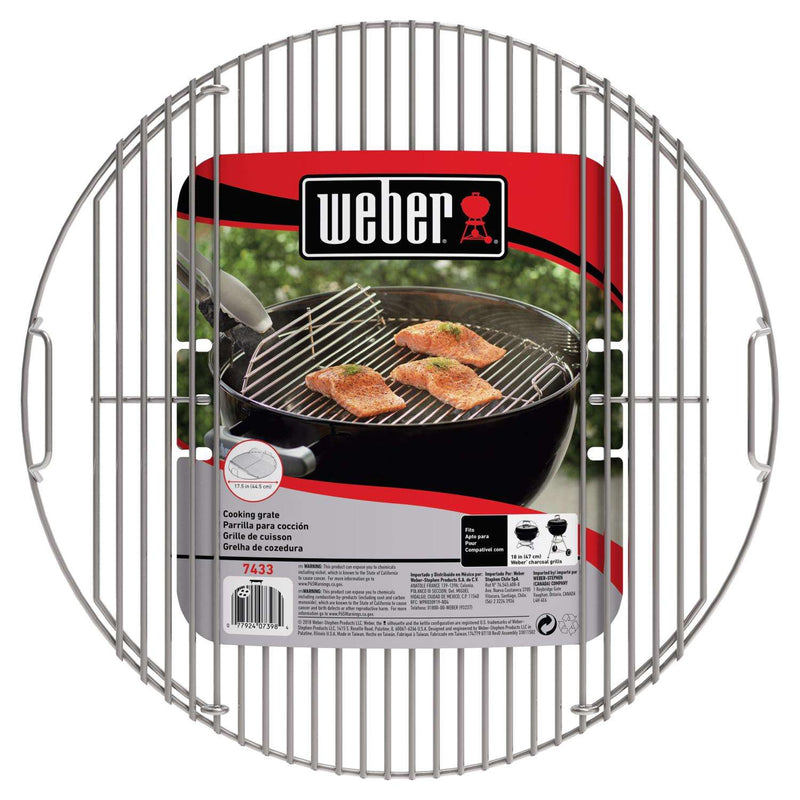 Load image into Gallery viewer, Weber Replacement 18&quot; Charcoal Hinged Grill Grate
