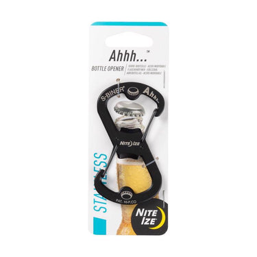 Nite Ize S-Biner Stainless Steel Black S-Biner S-Biner