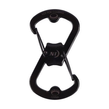 Nite Ize S-Biner Stainless Steel Black S-Biner S-Biner