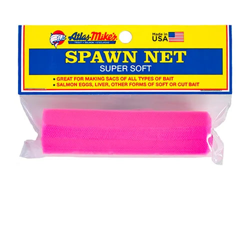 Atlas Mike’s Spawn Net 3 x 16′ Roll – Pink