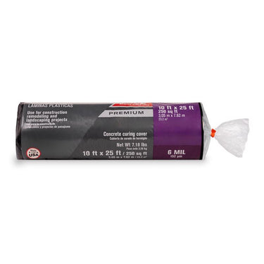Ace Plastic Sheeting 6 mil X 10 ft. W X 25 ft. L Polyethylene Black 1 pk