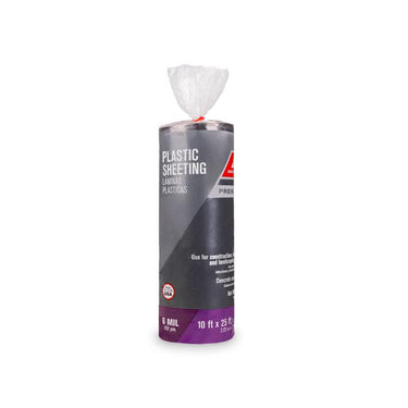 Ace Plastic Sheeting 6 mil X 10 ft. W X 25 ft. L Polyethylene Black 1 pk