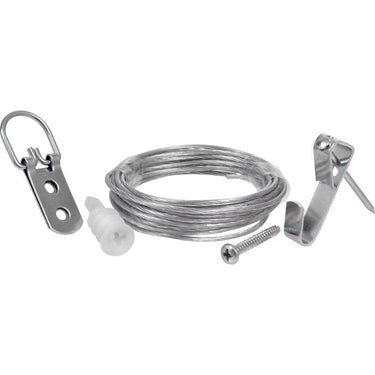HILLMAN AnchorWire Silver Extra Heavy Mirror Holder Kit 100 lb 17 pk